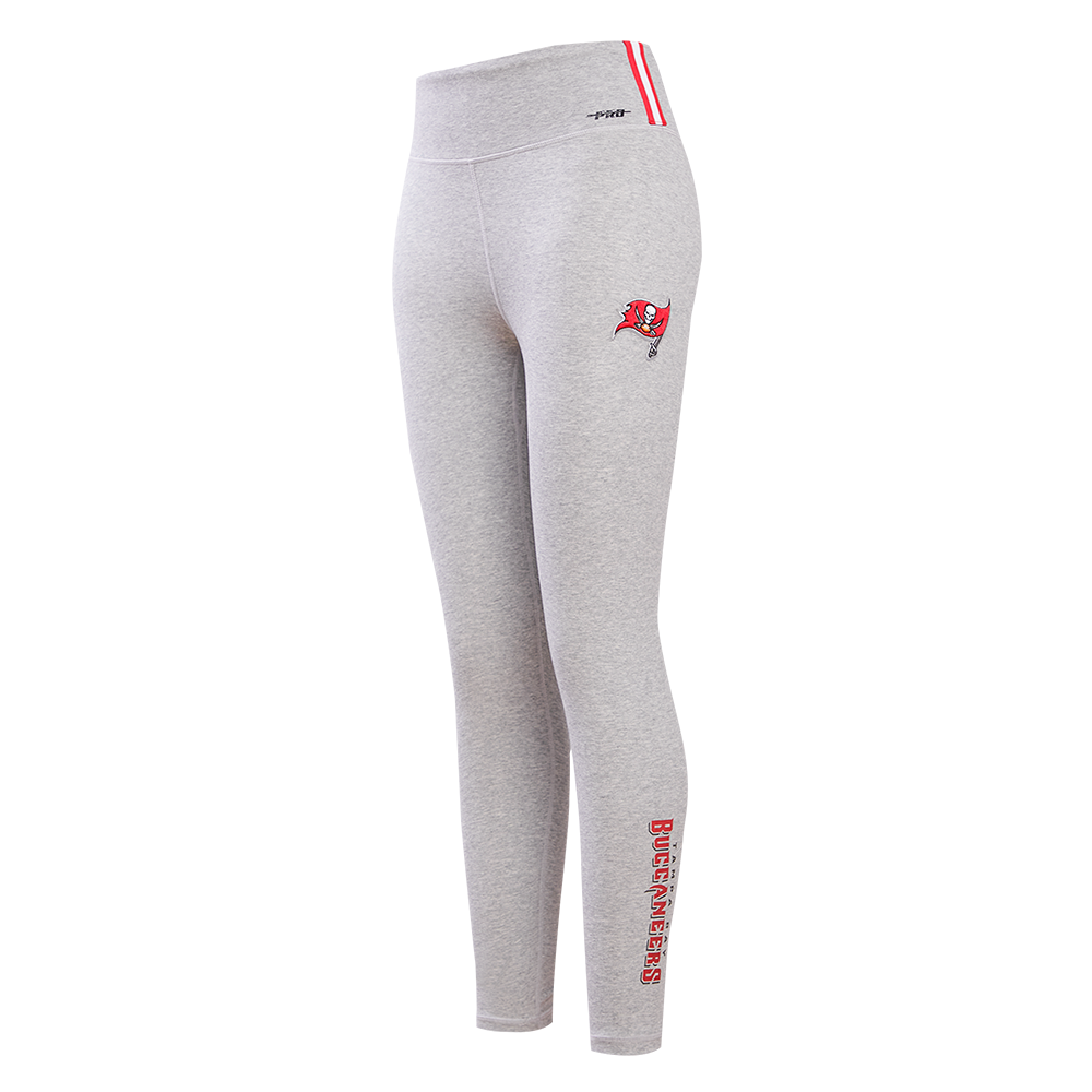 NFL TAMPA BAY BUCCANEERS CLASSIC LEGGING EN JERSEY POUR FEMME (GRIS CHINÉ)