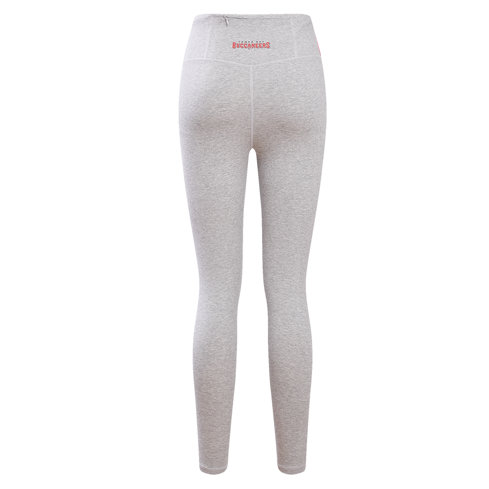 NFL TAMPA BAY BUCCANEERS CLASSIC LEGGING EN JERSEY POUR FEMME (GRIS CHINÉ)