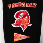 NFL TAMPA BAY BUCCANEERS RETRO CLASSIC LEGGING EN JERSEY POUR FEMME (NOIR)