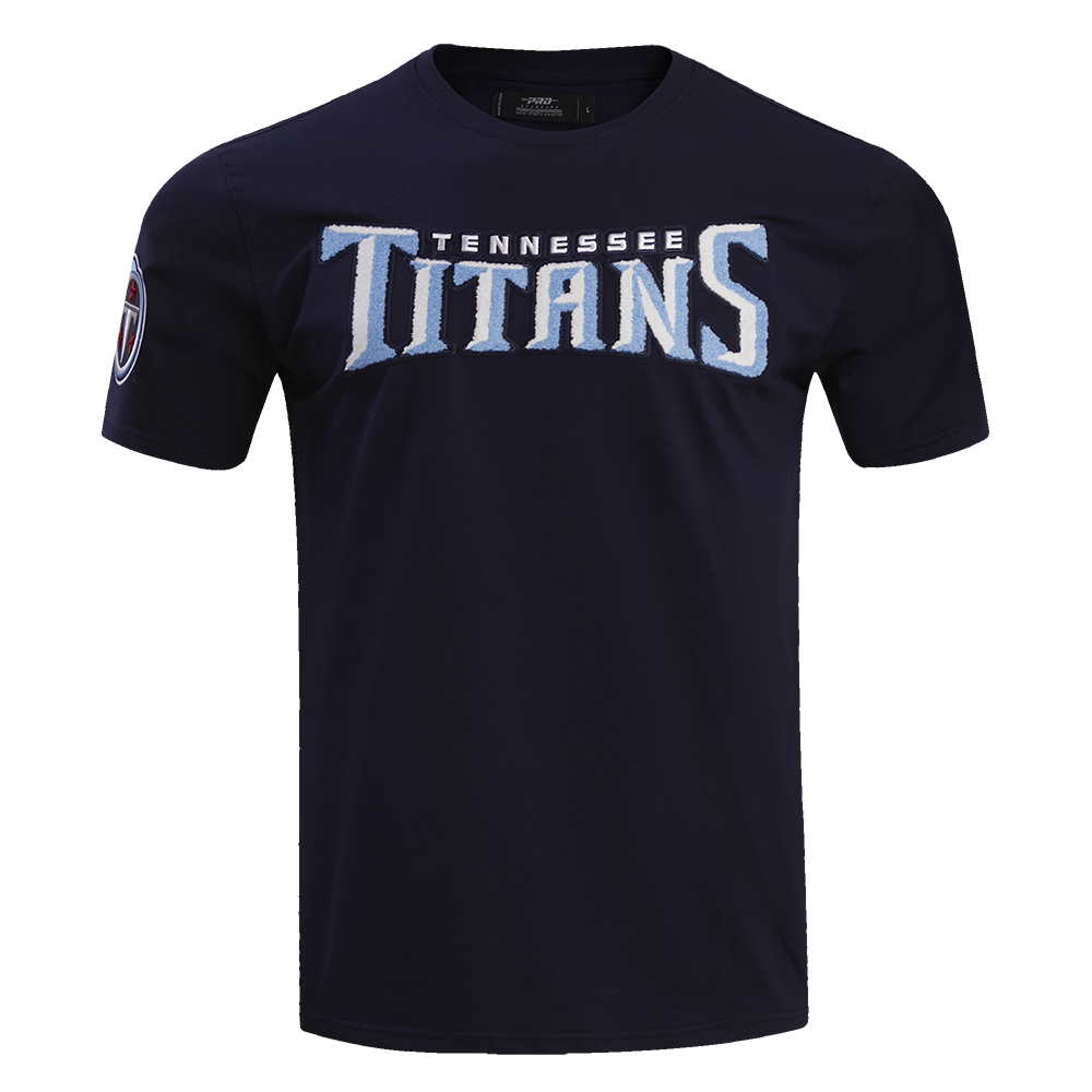 NFL TENNESSEE TITANS CLASSIC CHENILLE MEN'S SJ TEE (MIDNIGHT NAVY)