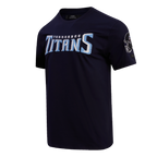 NFL TENNESSEE TITANS CLASSIC CHENILLE MEN'S SJ TEE (MIDNIGHT NAVY)