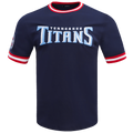 NFL TENNESSEE TITANS CLASSIC CHENILLE TEE (MIDNIGHT NAVY)
