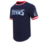 NFL TENNESSEE TITANS CLASSIC CHENILLE TEE (MIDNIGHT NAVY)