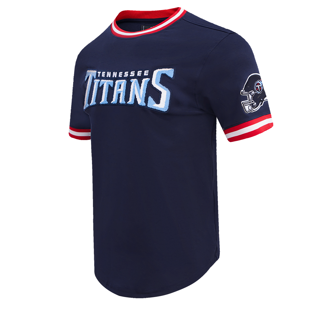 NFL TENNESSEE TITANS CLASSIC CHENILLE TEE (MIDNIGHT NAVY)