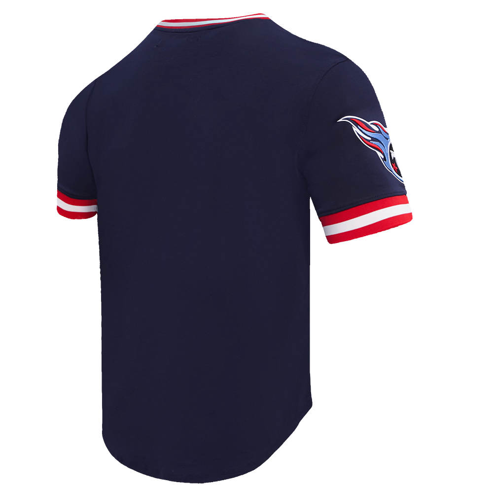 NFL TENNESSEE TITANS CLASSIC CHENILLE TEE (MIDNIGHT NAVY)