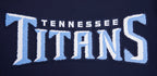 NFL TENNESSEE TITANS CLASSIC CHENILLE TEE (MIDNIGHT NAVY)