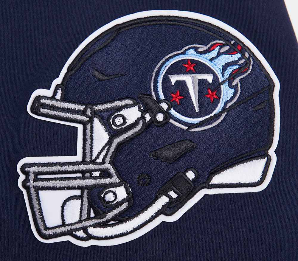 NFL TENNESSEE TITANS CLASSIC CHENILLE TEE (MIDNIGHT NAVY)