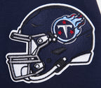NFL TENNESSEE TITANS CLASSIC CHENILLE TEE (MIDNIGHT NAVY)
