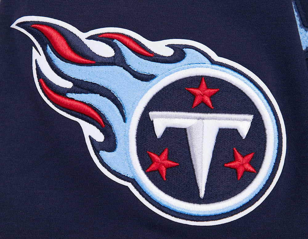 NFL TENNESSEE TITANS CLASSIC CHENILLE TEE (MIDNIGHT NAVY)