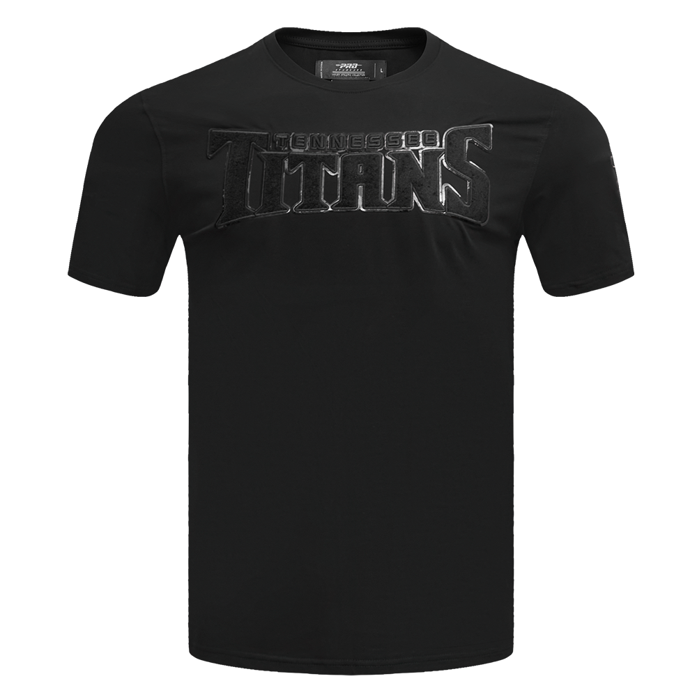 NFL TENNESSEE TITANS TRIPLE BLACK MEN'S   TEE (TRIPLE BLACK)