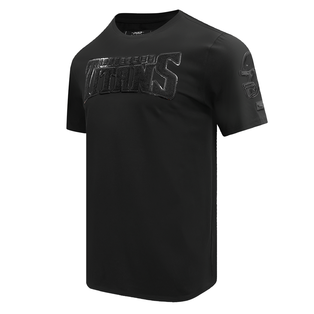 NFL TENNESSEE TITANS TRIPLE BLACK MEN'S   TEE (TRIPLE BLACK)
