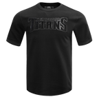 NFL TENNESSEE TITANS TRIPLE BLACK T-SHIRT (TRIPLE NOIR)