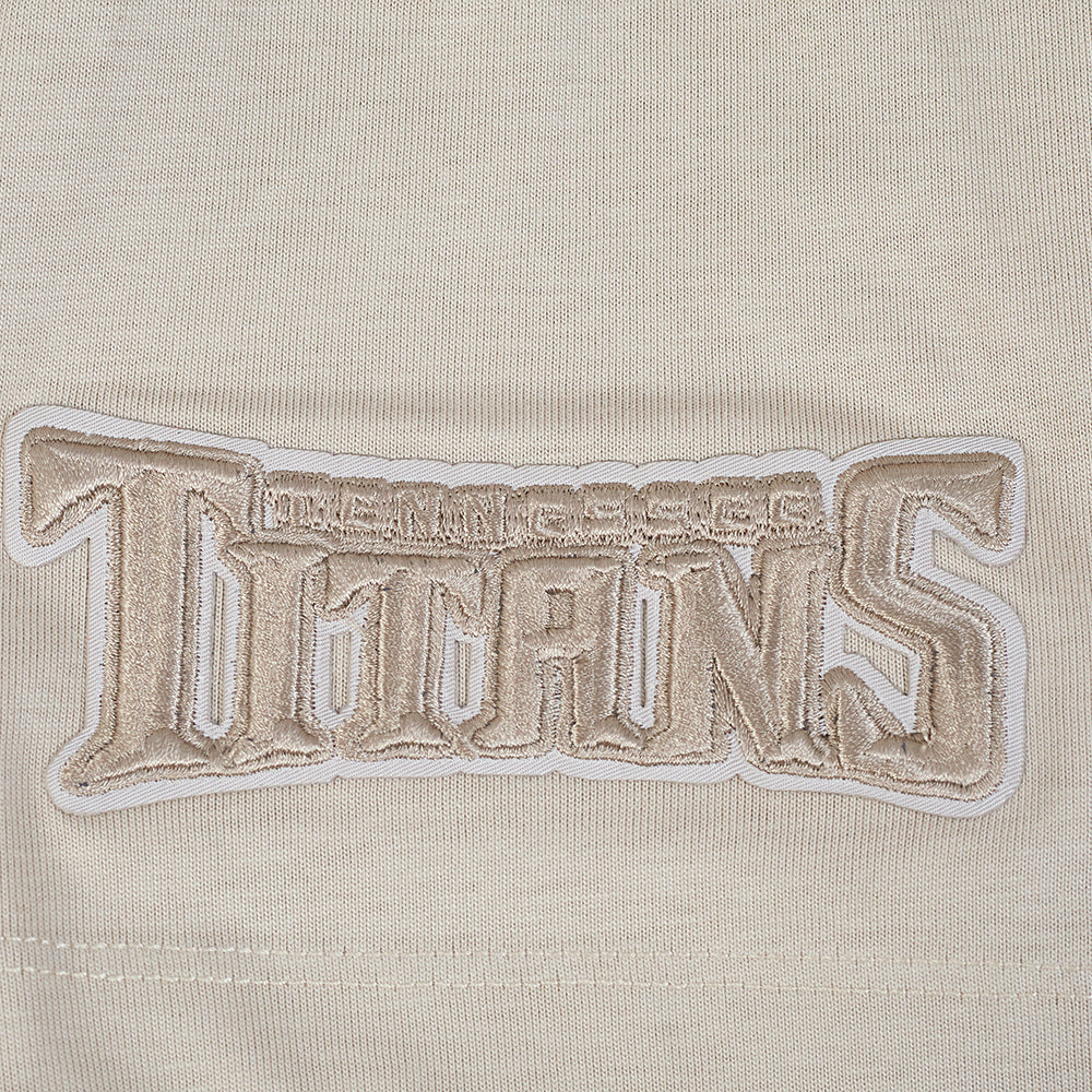 NFL TENNESSEE TITANS NEUTRAL MEN'S CJ DROP SHOULDER TEE (TAUPE)
