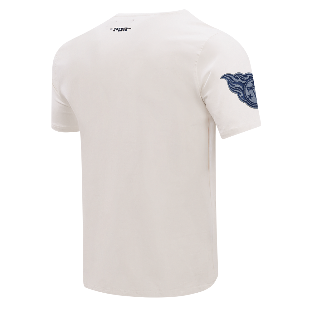 NFL TENNESSEE TITANS VARSITY BLUES T-SHIRT EN JERSEY SIMPLE POUR HOMME (LIN)