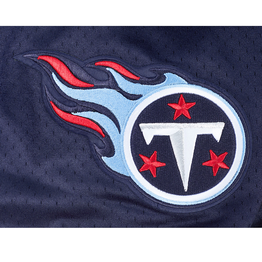 NFL TENNESSEE TITANS CLASSIC MEN'S MESH SHORT (MIDNIGHT NAVY/RED)