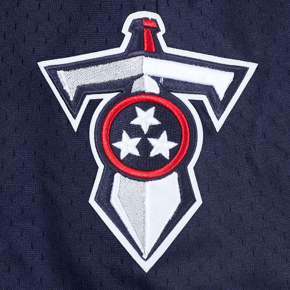 NFL TENNESSEE TITANS CLASSIC MEN'S MESH SHORT (MIDNIGHT NAVY/RED)