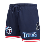 NFL TENNESSEE TITANS CLASSIC MEN'S MESH SHORT (MIDNIGHT NAVY/RED)