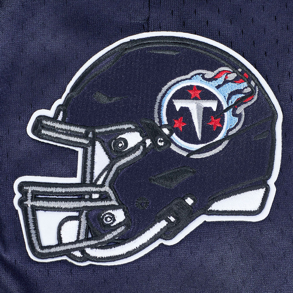NFL TENNESSEE TITANS CLASSIC MEN'S MESH SHORT (MIDNIGHT NAVY/RED)