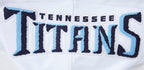 NFL TENNESSEE TITANS CLASSIC CHENILLE DOUBLE KNIT PULLOVER HOODIE (WHITE)
