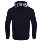NFL TENNESSEE TITANS CLASSIC CHENILLE ZIP PO HOODIE (MIDNIGHT NAVY)