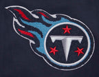 NFL TENNESSEE TITANS CLASSIC CHENILLE ZIP PO HOODIE (MIDNIGHT NAVY)