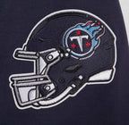 NFL TENNESSEE TITANS CLASSIC CHENILLE ZIP PO HOODIE (MIDNIGHT NAVY)