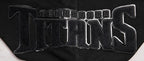 NFL TENNESSEE TITANS TRIPLE BLACK MEN'S DK FZ HOODIE (TRIPLE BLACK)