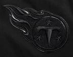 NFL TENNESSEE TITANS TRIPLE BLACK MEN'S DK FZ HOODIE (TRIPLE BLACK)