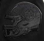 NFL TENNESSEE TITANS TRIPLE BLACK MEN'S DK FZ HOODIE (TRIPLE BLACK)