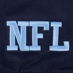 NFL TENNESSEE TITANS BLOUSON PRO GAME DAY EN MAILLE DOUBLE POUR HOMME (MARINE MINUIT/BLANC)