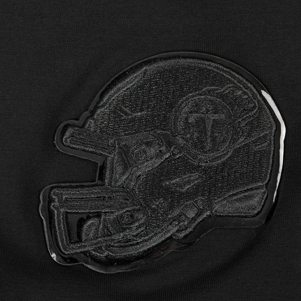NFL TENNESSEE TITANS TRIPLE BLACK WOMEN'S SJ BOXY TEE (TRIPLE BLACK WOMEN'S)