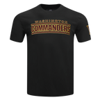 NFL WASHINGTON COMMANDERS CLASSIC CHENILLE T-SHIRT POUR HOMME (NOIR)