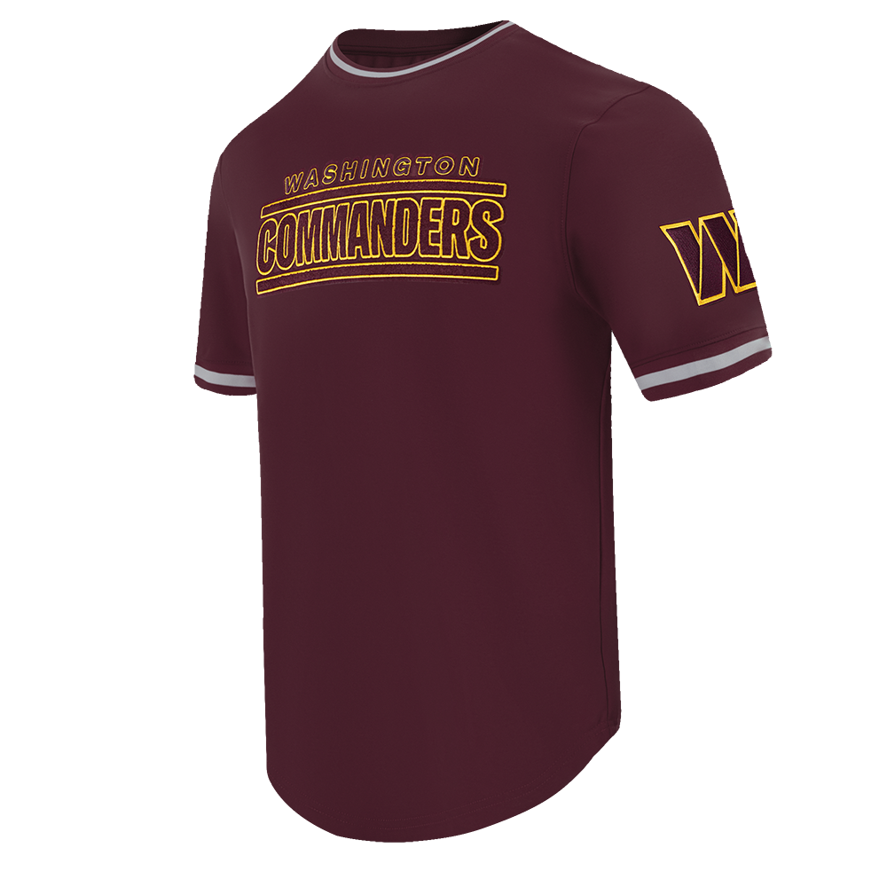 NFL WASHINGTON COMMANDERS CLASSIC CHENILLE T-SHIRT (LIE-DE-VIN)