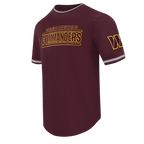 NFL WASHINGTON COMMANDERS CLASSIC CHENILLE T-SHIRT (LIE-DE-VIN)
