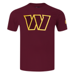 NFL WASHINGTON COMMANDERS MASHUP MEN'S TEE (WINE)