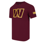 NFL WASHINGTON COMMANDERS MASHUP MEN'S TEE (WINE)
