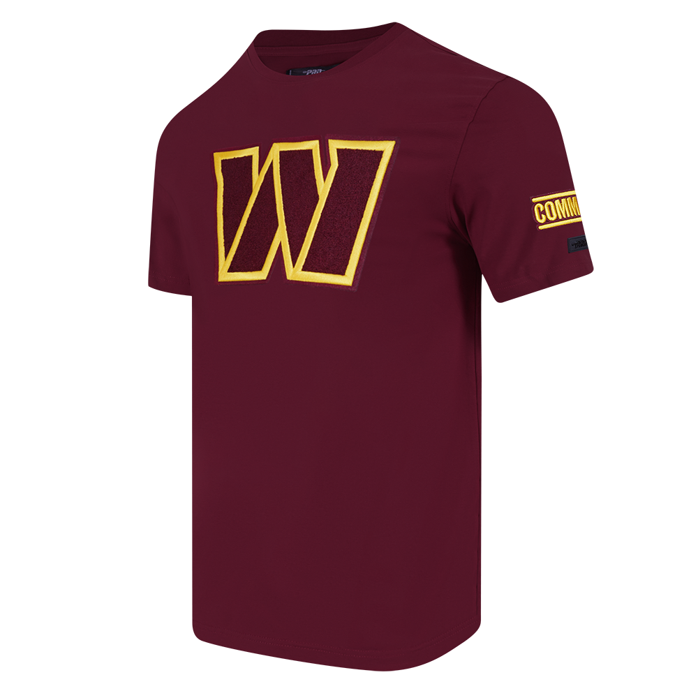 NFL WASHINGTON COMMANDERS MASHUP MEN'S TEE (WINE)