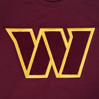 NFL WASHINGTON COMMANDERS MASHUP MEN'S TEE (WINE)