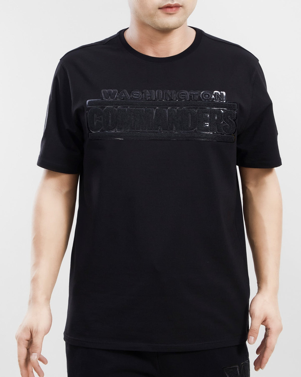 NFL WASHINGTON COMMANDERS TRIPLE BLACK T-SHIRT POUR HOMME (TRIPLE NOIR)