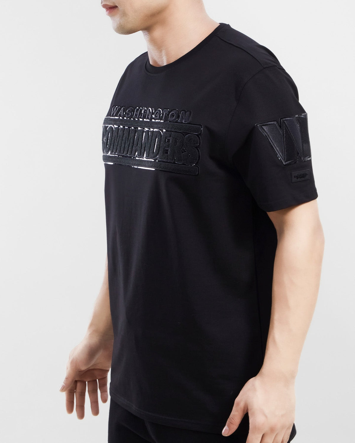 NFL WASHINGTON COMMANDERS TRIPLE BLACK T-SHIRT POUR HOMME (TRIPLE NOIR)