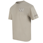 NFL WASHINGTON COMMANDERS NEUTRAL DROP SHOULDER TEE (TAUPE)