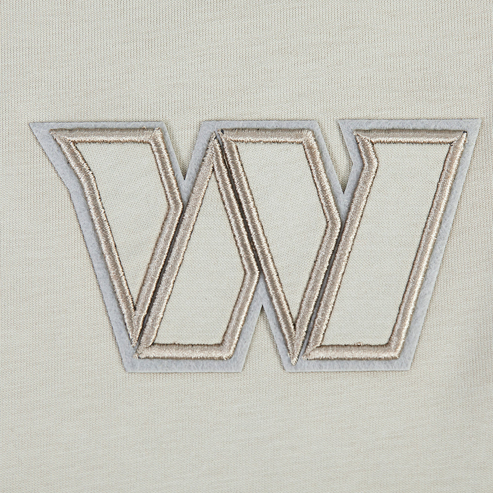 NFL WASHINGTON COMMANDERS NEUTRAL DROP SHOULDER TEE (TAUPE)
