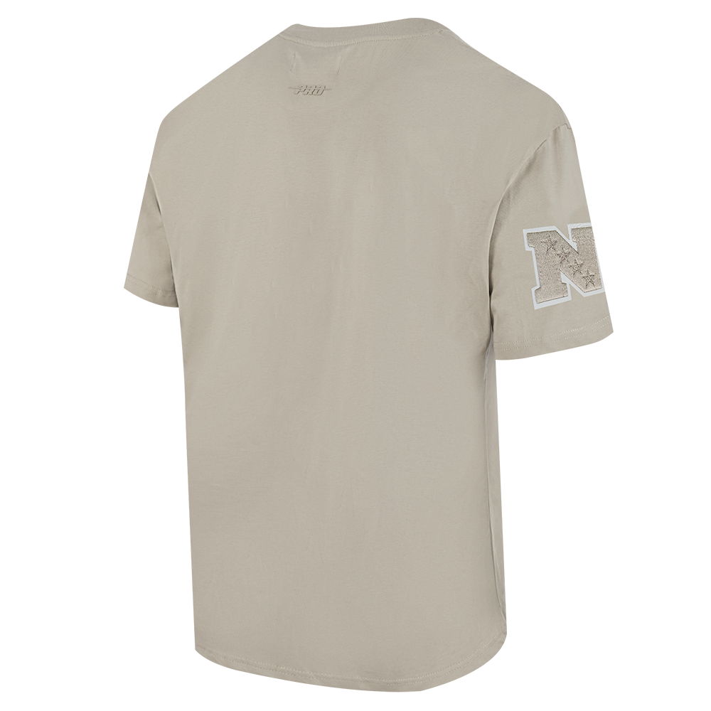 NFL WASHINGTON COMMANDERS NEUTRAL DROP SHOULDER TEE (TAUPE)