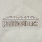 NFL WASHINGTON COMMANDERS NEUTRAL DROP SHOULDER TEE (TAUPE)