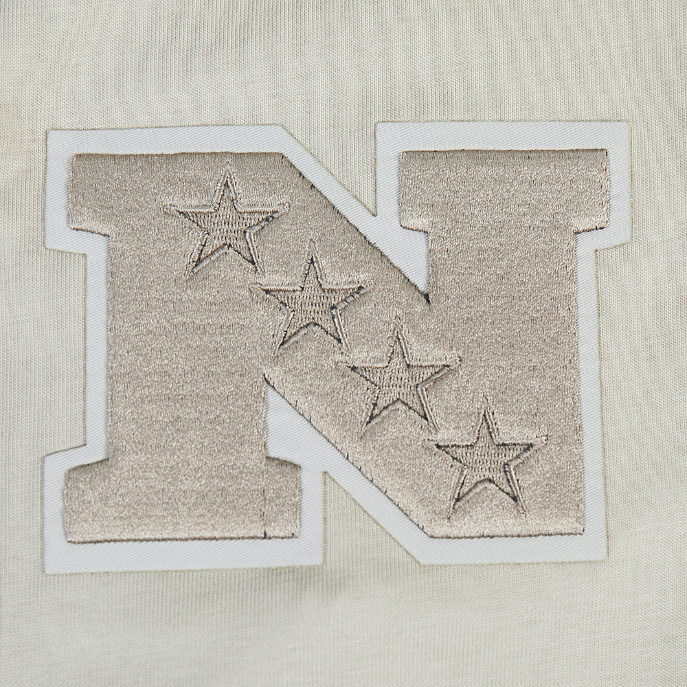 NFL WASHINGTON COMMANDERS NEUTRAL DROP SHOULDER TEE (TAUPE)
