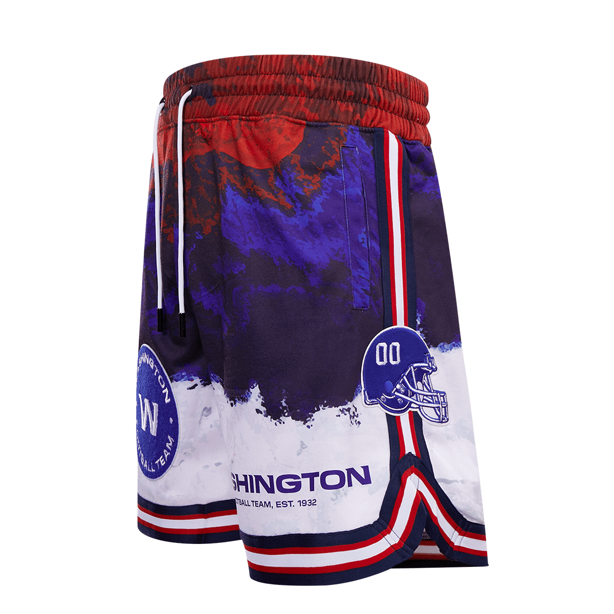 NFL WASHINGTON FOOTBALL TEAM PRO TEAM MEN'S SHORT DIP DYE (RED/WHITE/BLUE)