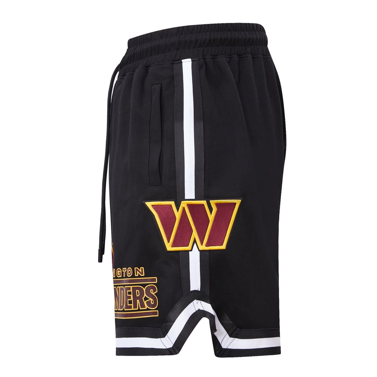 NFL WASHINGTON COMMANDERS CLASSIC CHENILLE MEN'S SHORT (BLACK)