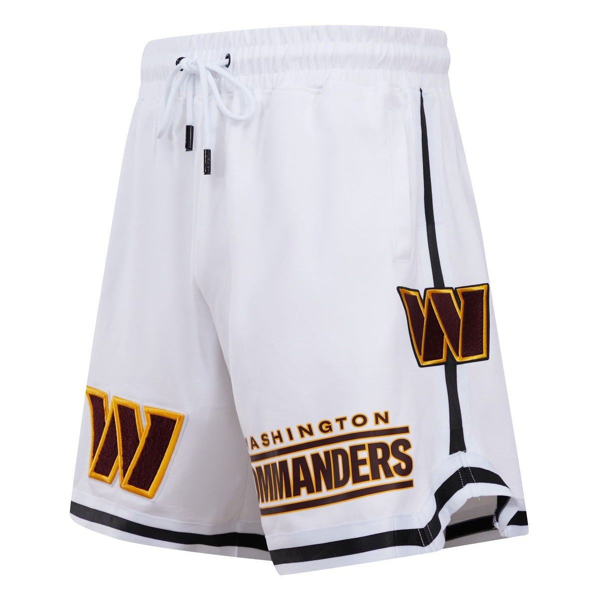 NFL WASHINGTON COMMANDERS CLASSIC CHENILLE MEN'S SHORT (WHITE)