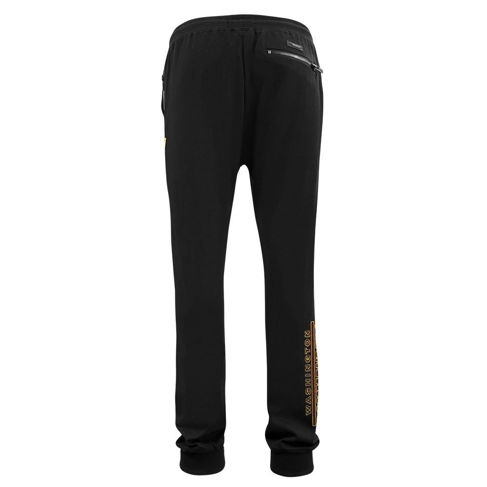 NFL WASHINGTON COMMANDERS CLASSIC CHENILLE MEN'S JOGGER (BLACK)