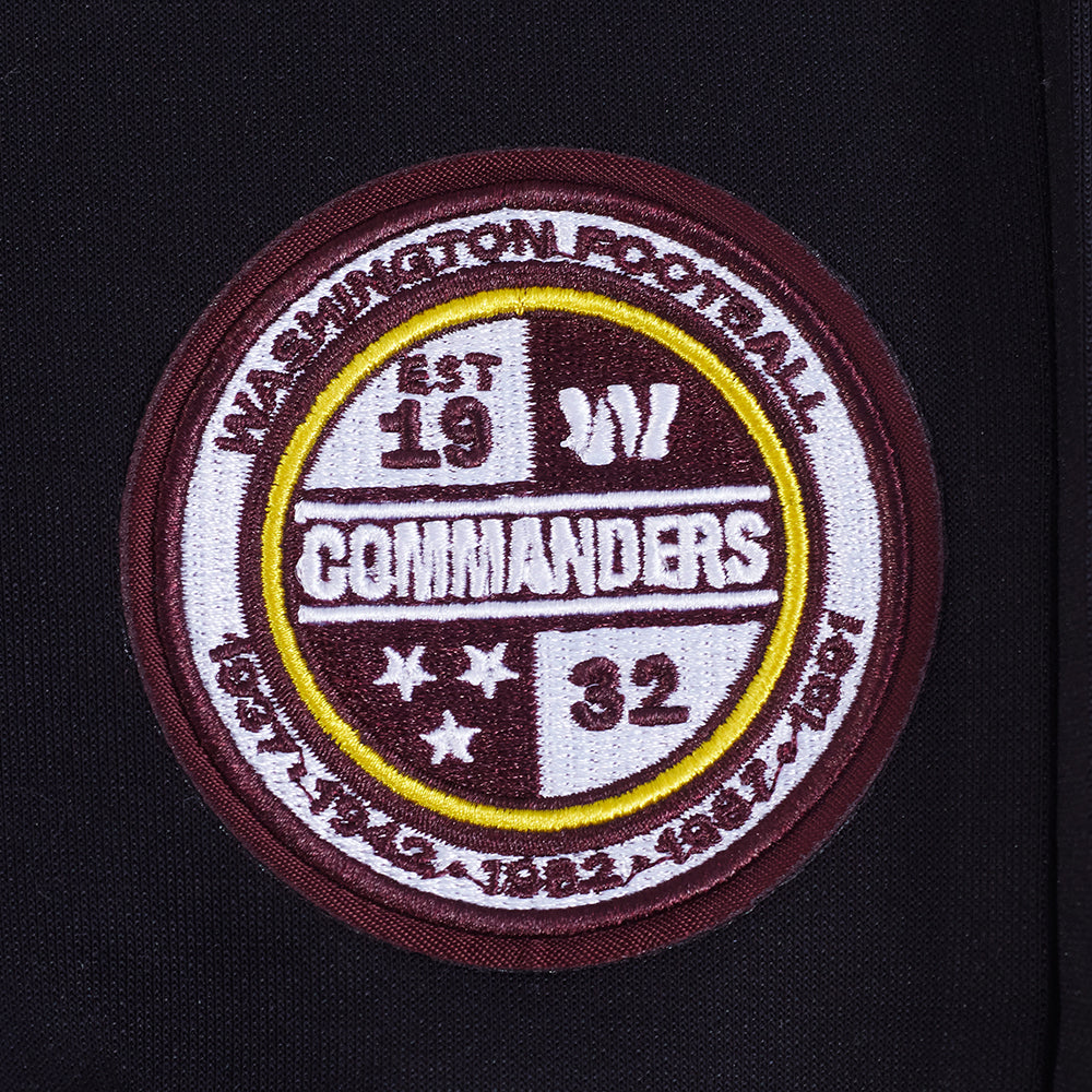 NFL WASHINGTON COMMANDERS CLASSIC CHENILLE MEN'S JOGGER (BLACK)